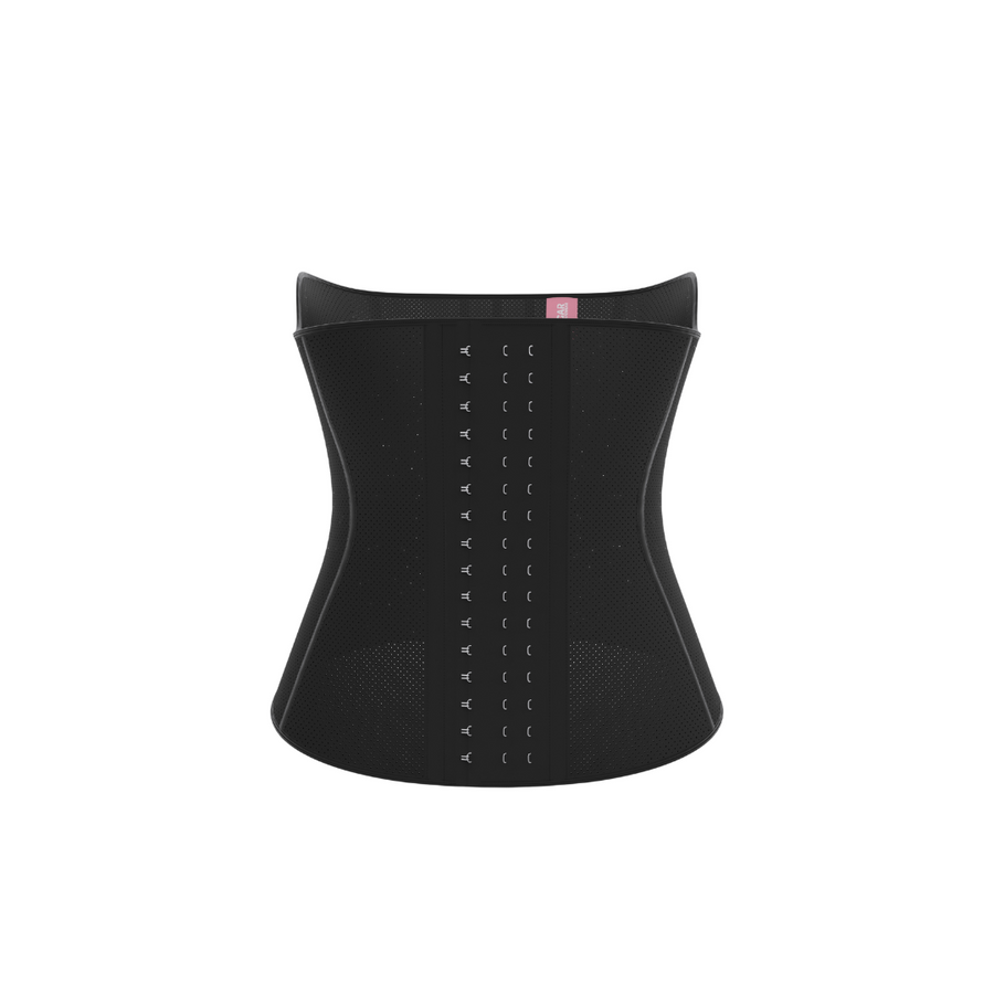 Full Suit latex waist trainer with higher back coverage for longer torso and tall women