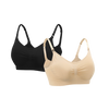 Breastfeeding padded bra with 100% cotton for all-day comfort in humid weather