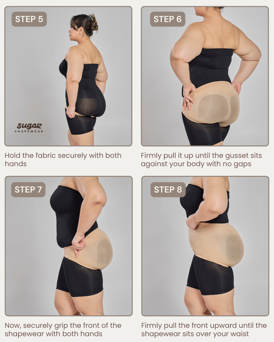 Pull up shapewear
